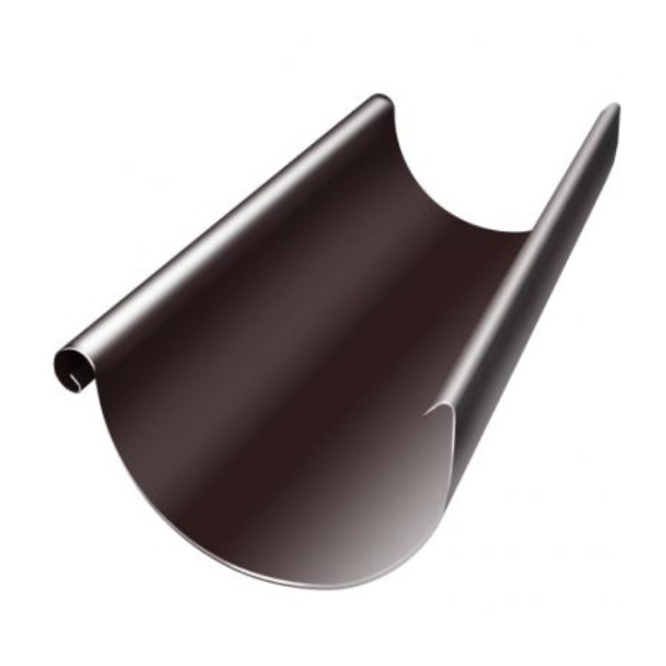 Водосток Grand Line 150x100 – Желоб 3м RAL 8017 купить в Сусумане