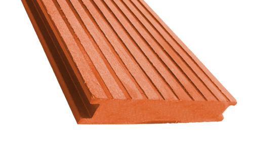 Террасная доска из ДПК ECODECKING Premium Терракот купить в Сусумане