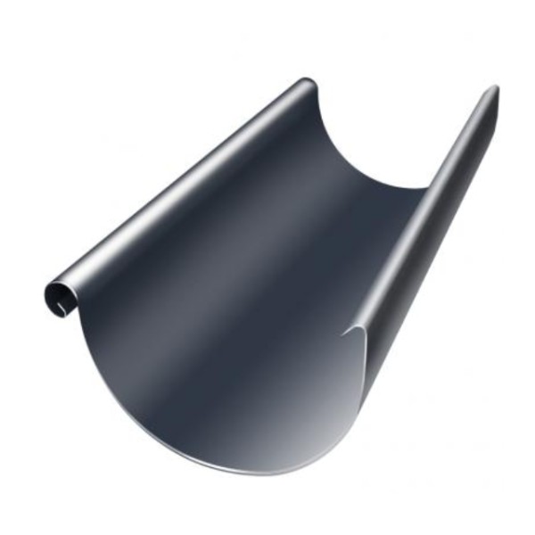 Водосток Grand Line 125x90 – Желоб 3м RAL 7024 купить в Сусумане