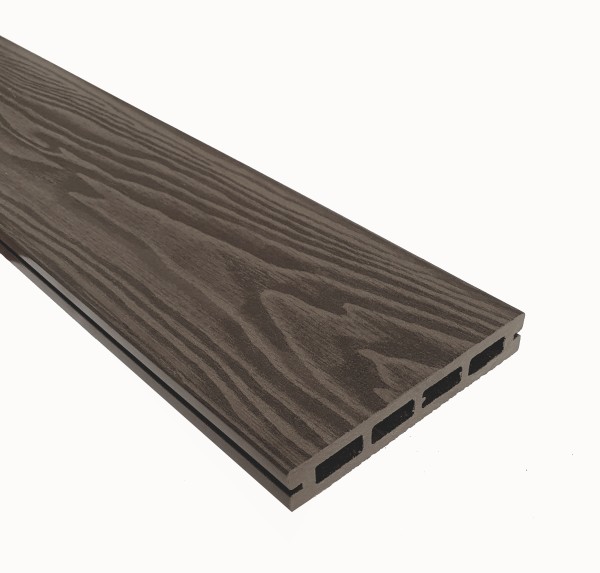 Террасная доска из ДПК Terrapol Смарт 3D Пустотелая с пазом Тик Киото купить в Сусумане