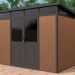Сарай Defender из ДПК 9х7 (5.95 кв.м) купить в Сусумане