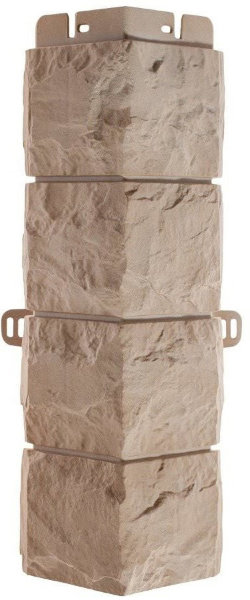 Фасадная панель Наружный угол фагот (талдомский), 0,45 х 0,13м (н) купить в Сусумане