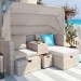 Комплект мебели AFINA плетеной из иск. ротанга AFM-330 Beige купить в Сусумане