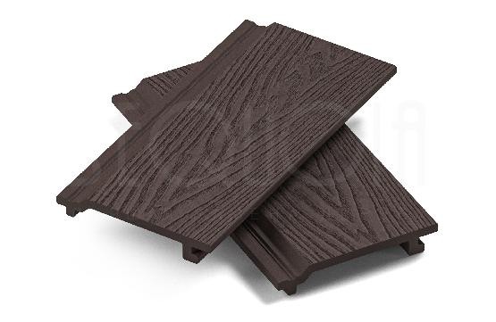 Доска фасадная ДПК 3D SEQUOIA Evolution WOOD BROWN купить в Сусумане