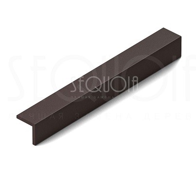 Уголок завершающий террасный SEQUOIA BLACK купить в Сусумане