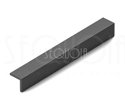 Уголок завершающий террасный SEQUOIA BLACK купить в Сусумане