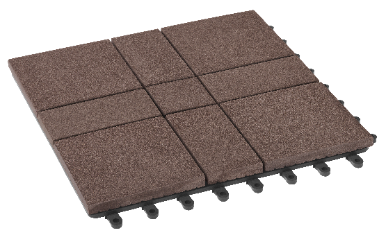 Модульный паркет ДПК GRINDERDECO Люкс 11 Шоколад купить в Сусумане