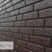 Фасадная панель Ю-Пласт Стоун Хаус Кирпич Коричневый купить в Сусумане