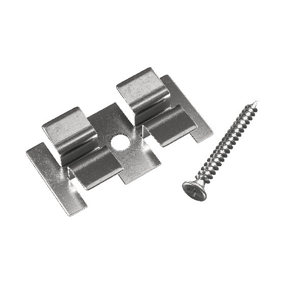 Клипса с саморезом, Grinder шовный монтаж 5 mm купить в Сусумане