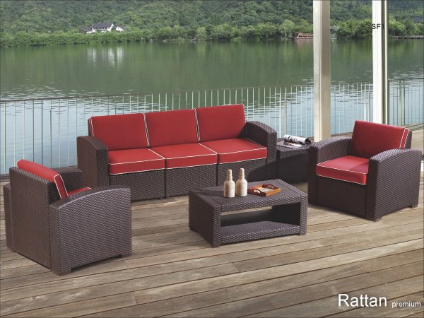 Уличные диваны и кресла коллекции Rattan Premium 5  купить в Сусумане