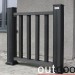 Ограждение из ДПК Outdoor Классик 3D STORM чёрный купить в Сусумане