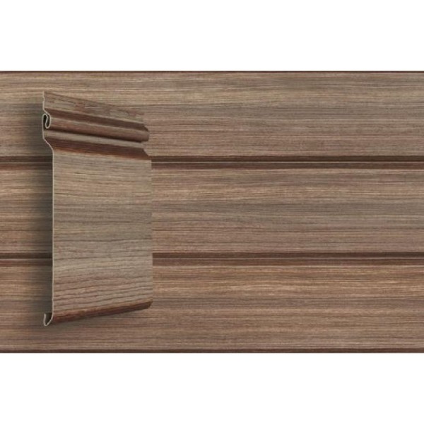 Виниловый сайдинг Grand Line Natural-Брус Tundra - Кедр купить в Сусумане