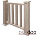 Ограждение из ДПК Outdoor Классик 3D STORM серый микс купить в Сусумане