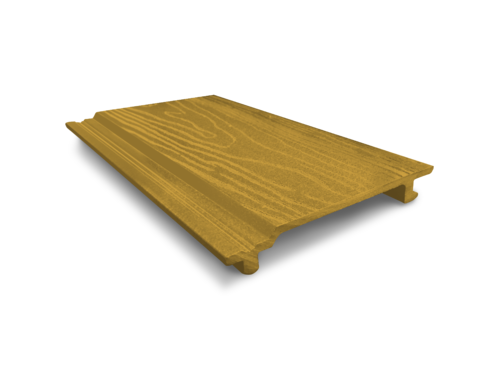 Фасадная панель  из ДПК ECODECKING Желтый купить в Сусумане