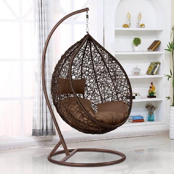 Кресло Подвесное из искусственного ротанга AFM-168A-XL Brown купить в Сусумане
