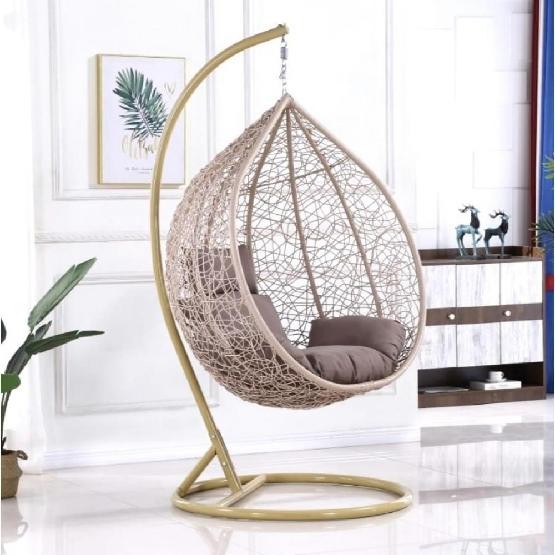 Кресло Подвесное из искусственного ротанга AFM-169A-XLB Beige купить в Сусумане