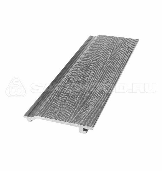 Сайдинг из дпк savewood sw-sorbus радиальный распил пепельный купить в Сусумане