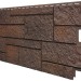 Фасадная панель VOX Sandstone (Сандстоун) темно коричневый купить в Сусумане