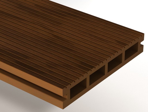 Террасная доска из ДПК WOODVEX Expert Тик купить в Сусумане