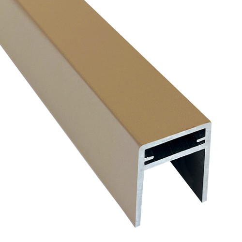 П-профиль Алюминиевый EasyDecking 35x25 Дуб купить в Сусумане