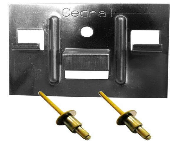 КЛЯММЕР + ЗАКЛЁПКА ДЛЯ CEDRAL CLICK 250 ШТ купить в Сусумане