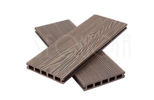 Доска террасная ДПК 3D SEQUOIA DUAL WOOD BROWN купить в Сусумане