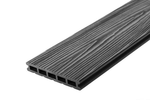 Террасная доска из ДПК RusDecking Unodeck Mogano - Графит купить в Сусумане