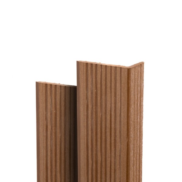 Угол торцевой Ecodecking Техно 70х35x3000 Бронза купить в Сусумане