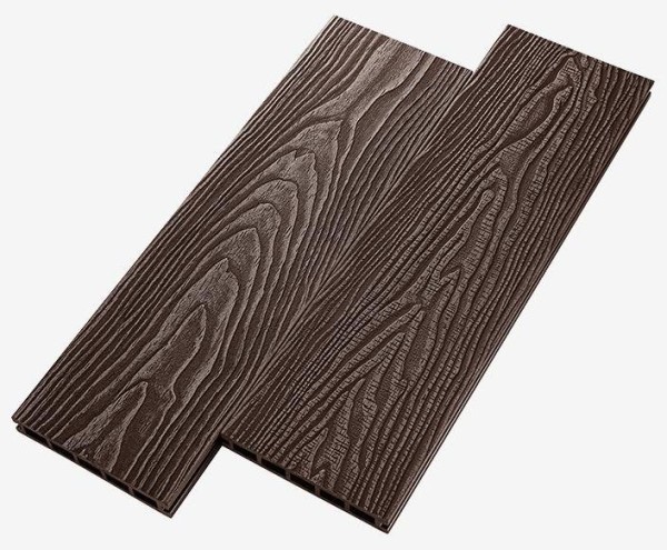 Террасная доска из ДПК RusDecking Unodeck Vintage - Венге купить в Сусумане