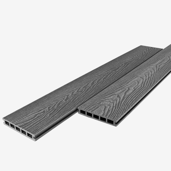 Террасная доска из ДПК RusDecking Unodeck Vintage - Серый купить в Сусумане