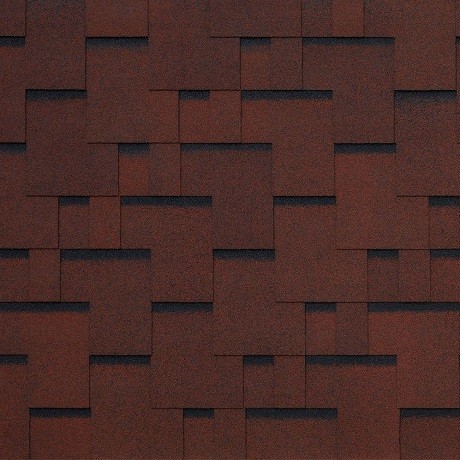 Гибкая черепица Tegola SAN REMO rosso 402 купить в Сусумане